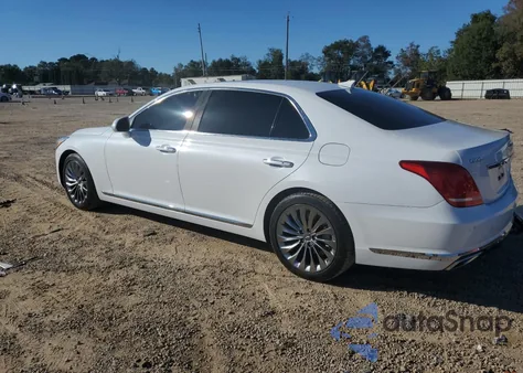 2017 Genesis G90 Premium из США, поврежденный, VIN KMHG34JAXHU020356